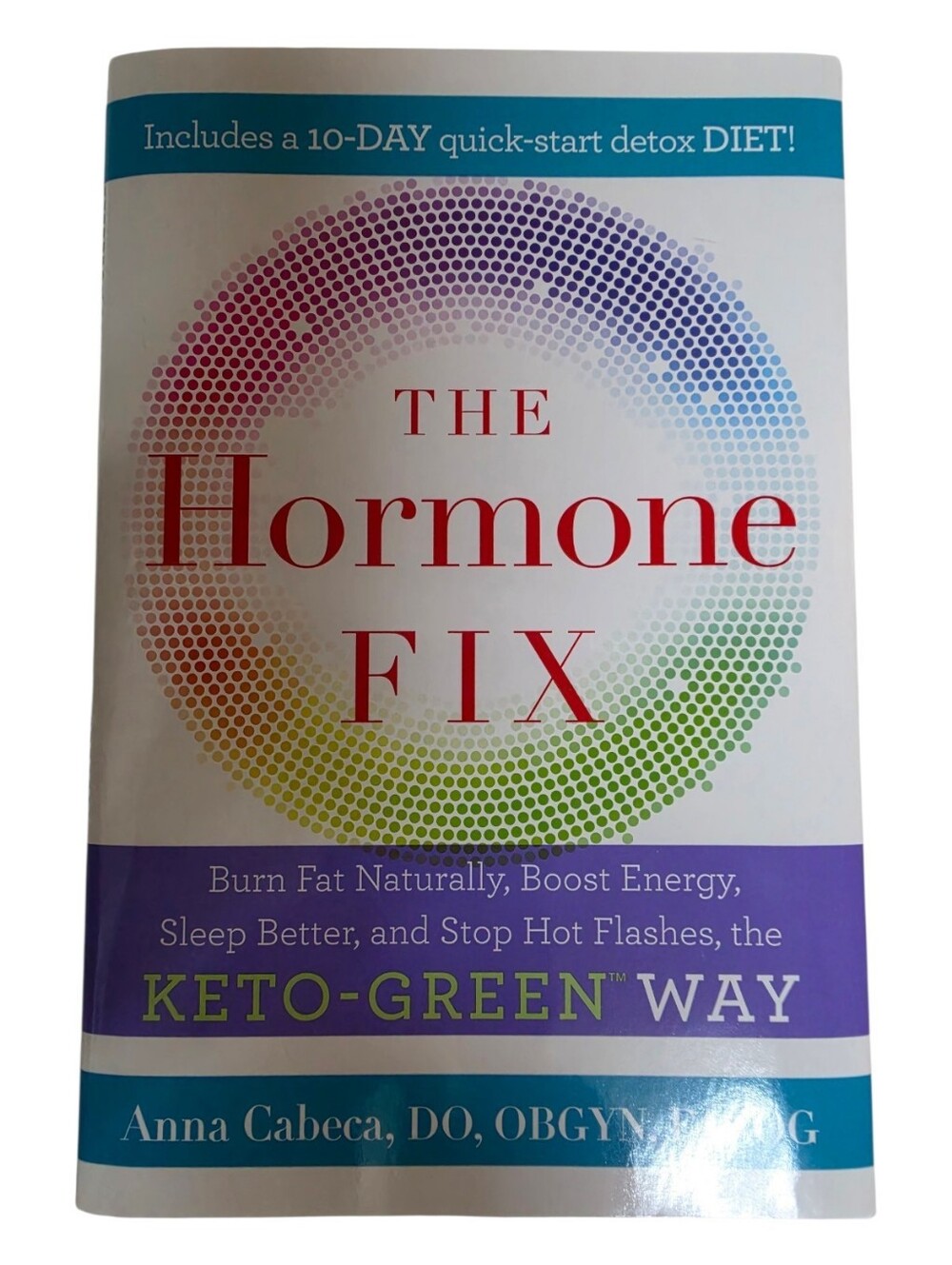 NEW The Hormone Fix Anna Cabeca Hardcover Book + Guides & Daily Tracker